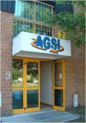 L'entrée du bâtiment AGSI